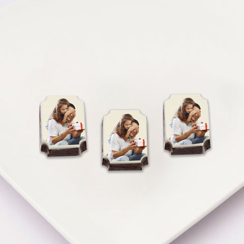 Unique Gift Idea For Father's Day With Photo On Box And Chocolates ( With Photo Printed Chocolates )