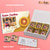 Loveliest rakhi gift box personalised with photo on box and chocolates ( with photo printed chocolates )