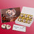 Sweetest Chocolate Day gift box personalized with photo on box and chocolates (with photo printed chocolates)