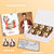 Best Christmas gift box personalized with photo on box and rectangular chocolates ( with photo printed chocolates)